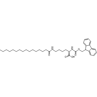 N2-[(9H-Fluoren-9-ylmethoxy)carbonyl]-N6-(1-oxohexadecyl)-D-lysine|CS-0202101