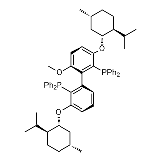 ((1S)-3,3'-Bis(((1R,2S,5R)-2-isopropyl-5-methylcyclohexyl)oxy)-6,6'-dimethoxy-[1,1'-biphenyl]-2,2'-diyl)bis(diphenylphosphine)