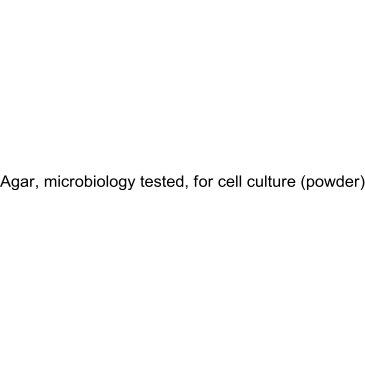 Agar, microbiology tested, for cell culture powder|CS-0202620