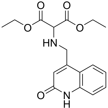 2-[(2-Oxo-1,2-dihydro-quinolin-4-ylmethyl)-amino]-malonic acid diethyl ester Rebamipide Impurity|CS-0203615
