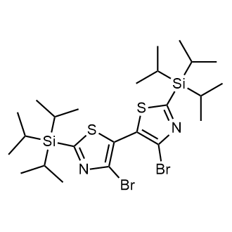4,4'-Dibromo-2,2'-bis(triisopropylsilyl)-5,5'-bithiazole|CS-0203915