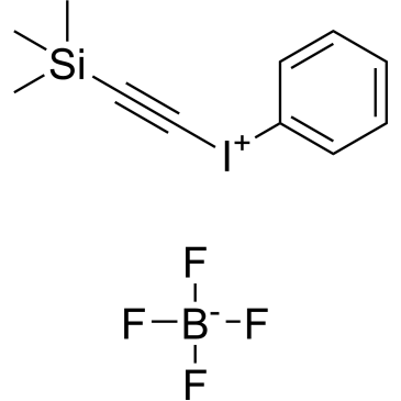 Trimethylsilylethynyl(phenyl)iodonium Tetrafluoroborate|CS-0203933