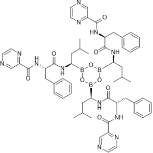 N,N',N''-((2S,2'S,2''S)-(((1R,1'R,1''R)-(1,3,5,2,4,6-Trioxatriborinane-2,4,6-triyl)tris(3-methylbutane-1,1-diyl))tris(azanediyl))tris(1-oxo-3-phenylpropane-1,2-diyl))tris(pyrazine-2-carboxamide)(Bortezomib Impurity)|CS-0203940