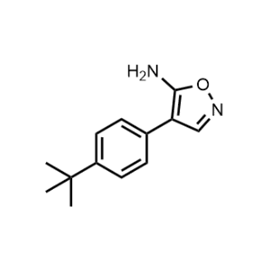 4-(4-(Tert-butyl)phenyl)isoxazol-5-amine|CS-0205356