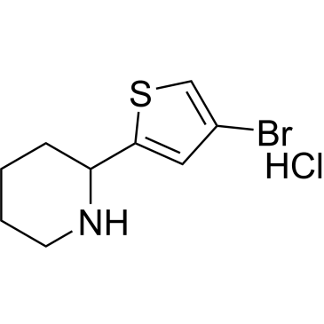 2-(4-Bromothiophen-2-yl)piperidine hydrochloride|CS-0205397