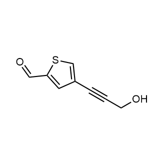 4-(3-Hydroxyprop-1-yn-1-yl)thiophene-2-carbaldehyde|CS-0205425