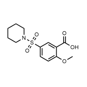 2-Methoxy-5-(piperidin-1-ylsulfonyl)benzoic acid|CS-0205492