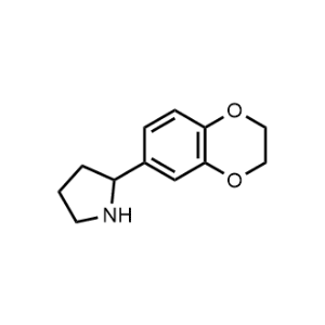 2-(2,3-Dihydro-1,4-benzodioxin-6-yl)pyrrolidine|CS-0205957
