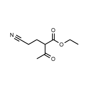 Ethyl 2-acetyl-4-cyanobutanoate|CS-0206225