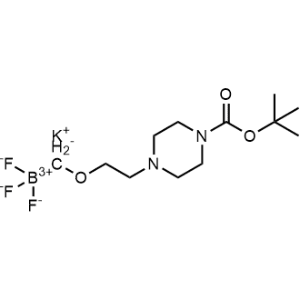 Potassium 2-(4-(N-Boc)-piperazin-1-yl)ethoxymethyltrifluoroborate|CS-0207568