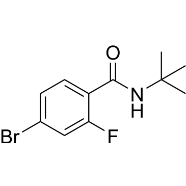 4-Bromo-N-t-butyl-2-fluorobenzamide|CS-0207959