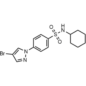 N-Cyclohexyl 4-(4-bromopyrazol-1-yl)benzenesulfonamide|CS-0207974