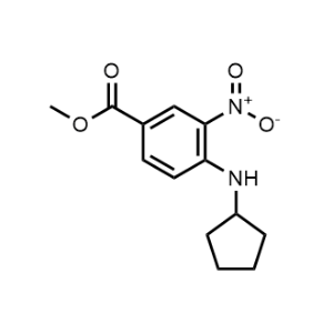 Methyl 4-(cyclopentylamino)-3-nitrobenzoate|CS-0208017