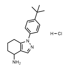 1-(4-tert-Butylphenyl)-4,5,6,7-tetrahydro-1H-indazol-4-amine hydrochloride|CS-0208237
