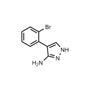 4-(2-Bromophenyl)-1H-pyrazol-3-amine|CS-0208695