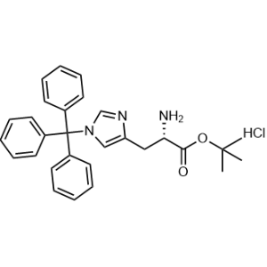 tert-butyl Nt-trityl-L-histidinate hydrochloride(1:x)|CS-0208944