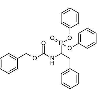 Phenylmethyl N-[1-(diphenoxyphosphinyl)-2-phenylethyl]carbamate|CS-0209054