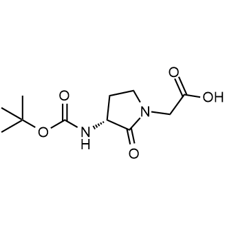 (R)-3-(Boc-amino)-2-oxo-1-pyrrolidine-acetic acid|CS-0209065