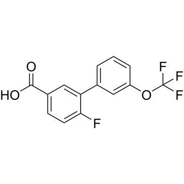 4-Fluoro-3-(3-trifluoromethoxyphenyl)benzoic acid|CS-0209165