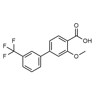 2-Methoxy-4-(3-trifluoromethylphenyl)benzoic acid|CS-0209301