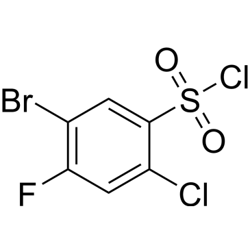 5-Bromo-2-chloro-4-fluorobenzenesulfonyl chloride|CS-0209327