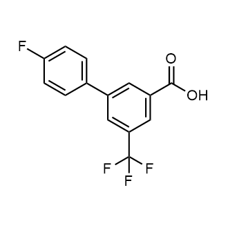 3-(4-Fluorophenyl)-5-trifluoromethylbenzoic acid|CS-0209359