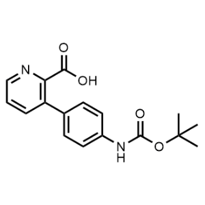 3-(4-Boc-Aminophenyl)picolinic acid|CS-0209417