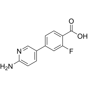 4-(6-Aminopyridin-3-yl)-2-fluorobenzoic acid|CS-0209487