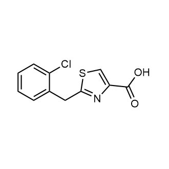 2-[(2-Chlorophenyl)methyl]-1,3-thiazole-4-carboxylic acid|CS-0210073