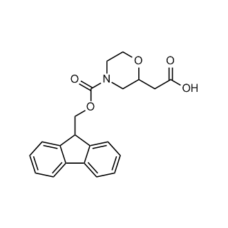 2-[4-(9H-fluoren-9-ylmethoxycarbonyl)morpholin-2-yl]acetic acid|CS-0210446