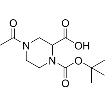 4-Acetyl-piperazine-1,2-dicarboxylic acid-1-tert-butyl ester|CS-0210536