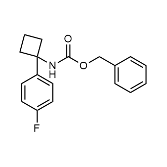 Benzyl N-[1-(4-fluorophenyl)cyclobutyl]carbamate|CS-0211510