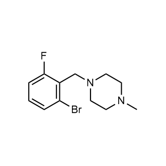 1-[(2-Bromo-6-fluorophenyl)methyl]-4-methylpiperazine|CS-0211634