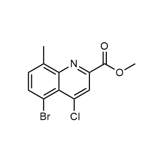Methyl 5-bromo-4-chloro-8-methylquinoline-2-carboxylate|CS-0211944