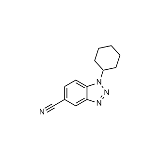 1-Cyclohexyl-1,2,3-benzotriazole-5-carbonitrile|CS-0212082