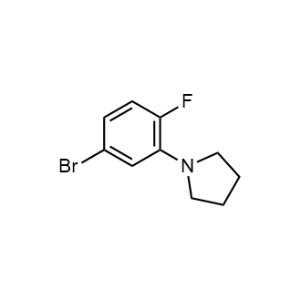 1-(5-Bromo-2-fluorophenyl)pyrrolidine|CS-0212274