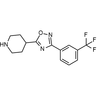 4-(3-[3-(Trifluoromethyl)phenyl]-1,2,4-oxadiazol-5-yl)piperidine|CS-0212322