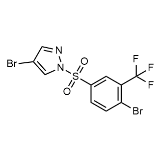 4-Bromo-1-(4-bromo-3-trifluoromethylphenylsulfonyl)pyrazole|CS-0212461