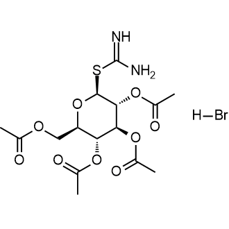 2-(2,3,4,6-Tetra-O-acetyl-beta-D-glucopyranosyl)-2-thiopseudourea hydrobromide|CS-0212749