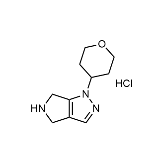 1-(4-Tetrahydropyranyl)-1,4,5,6-tetrahydropyrrolo[3,4-c]pyrazole hydrochloride|CS-0212828
