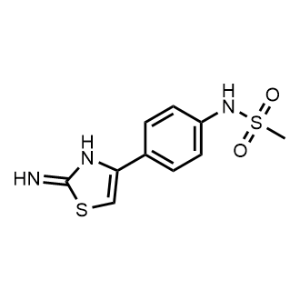 N-[4-(2-Amino-1,3-thiazol-4-yl)phenyl]methanesulfonamide|CS-0213177