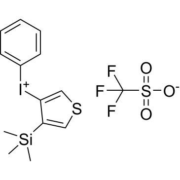 Phenyl[4-(trimethylsilyl)thiophen-3-yl]iodonium trifluoromethanesulfonate|CS-0213578