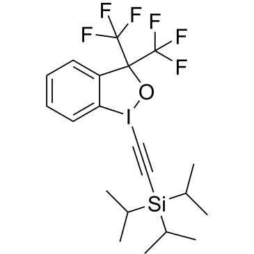 1-[2-(Triisopropylsilyl)ethynyl]-3,3-bis(trifluoromethyl)-1,2-benziodoxole|CS-0213614