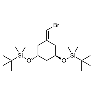 (1R,3R)-5-(Bromomethylene)-1,3-bis(tert-butyldimethylsilyloxy)cyclohexane|CS-0213700