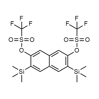 3,6-Bis(trimethylsilyl)naphthalene-2,7-diyl Bis(trifluoromethanesulfonate)|CS-0213801