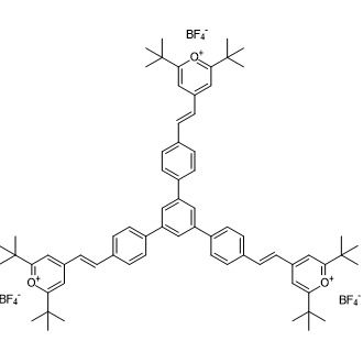 1,3,5-Tris[4-[(E)-2-(2,6-di-tert-butylpyrylium-4-yl)vinyl]phenyl]benzene Tetrafluoroborate|CS-0213831