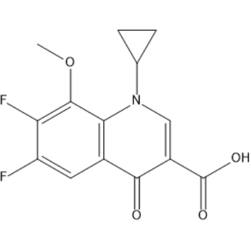 1-Cyclopropyl-6,7-difluoro-8-methoxy-4-oxo-1,4-dihydroquinoline-3-carboxylic acid Moxifloxacin Impurity|CS-0213860