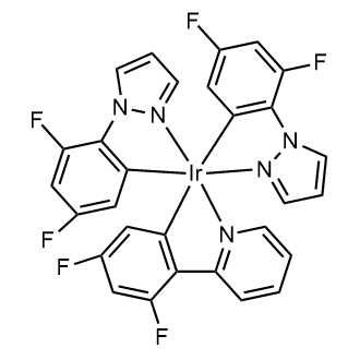 (OC-6-43)-Bis[3,5-difluoro-2-(1H-pyrazol-1-yl-κN2)phenyl-κC][3,5-difluoro-2-(2-pyridinyl-κN)phenyl-κC]iridium|CS-0213870