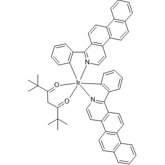 Bis[2-(naphth[2,1-f]isoquinolin-1-yl-κN)phenyl-κC](2,2,6,6-tetramethyl-3,5-heptanedionato-κO3,κO5)iridium|CS-0213873