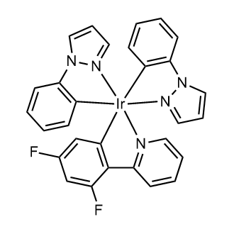 (OC-6-43)-[3,5-Difluoro-2-(2-pyridinyl-κN)phenyl-κC]bis[2-(1H-pyrazol-1-yl-κN2)phenyl-κC]iridium|CS-0213879